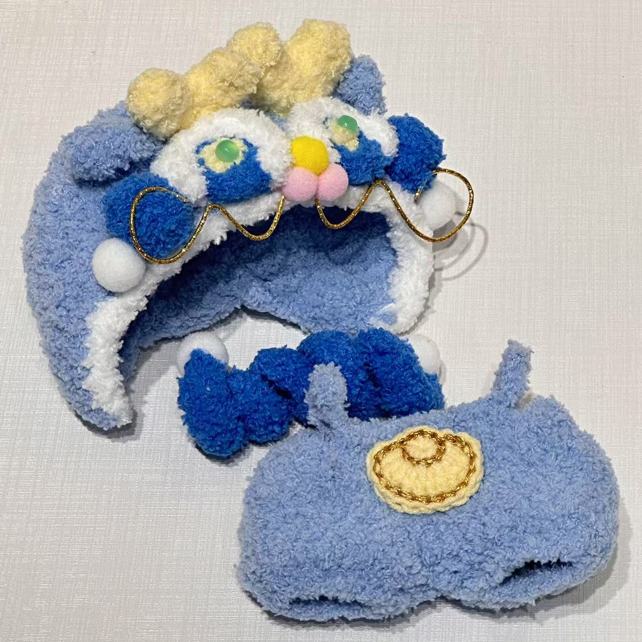 G21 丨 Labubu's Lion Dance - themed Bicolor Outfit