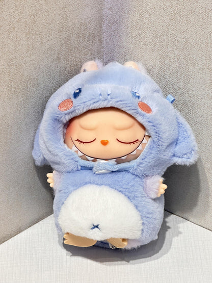 （No doll）Cute Shark - inspired Labubu Outfit