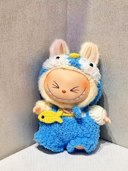 G7 丨 Labubu's Blue Adorable Penguin Outfit