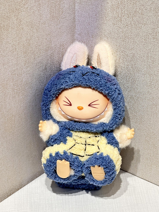 G11  丨 Labubu's Aqua - Blue Cute Turtle Outfit