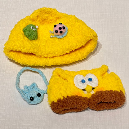 G12 丨 Labubu's SpongeBob - themed Outfit