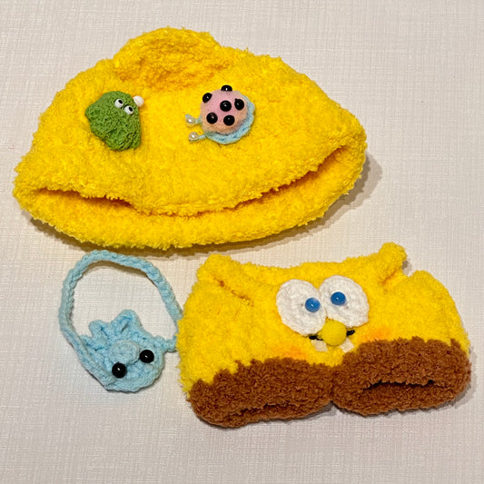 G12 丨 Labubu's SpongeBob - themed Outfit