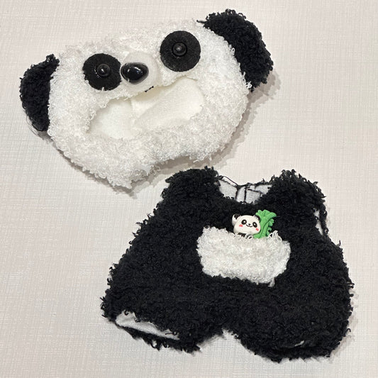 G19 丨Labubu's Adorable Panda - themed Outfit
