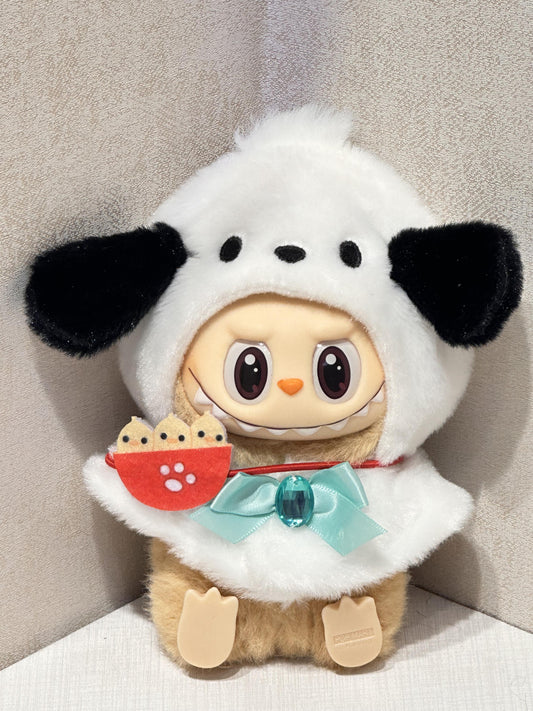 （No doll）Adorable Dog - themed Labubu Outfit